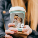 Modern Photo Mint Lovely Grandma Gift  Paper Cups<br><div class="desc">Whether you're looking for a Mother's Day gift, birthday present, or just want to show your grandma how much she means to you, the Modern Photo Mint Lovely Grandma Gift is the perfect choice. It's a beautiful and sentimental way to honor the special bond between a grandmother and her family,...</div>