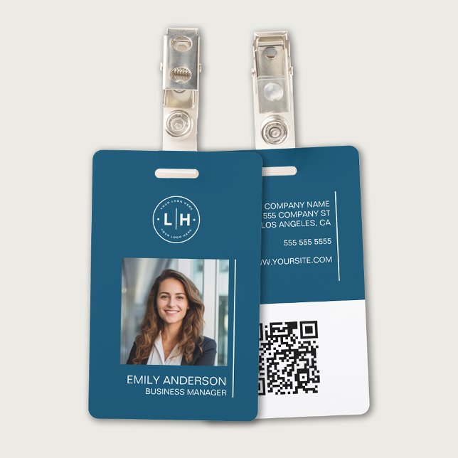 Modern Photo Name  Badge (Creator Uploaded)