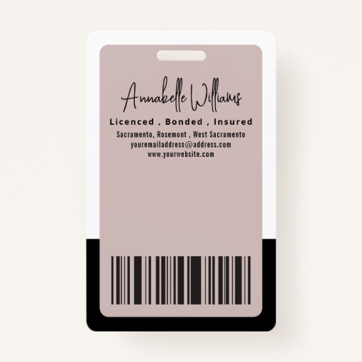 Modern Photo Notary Public Badge | Zazzle