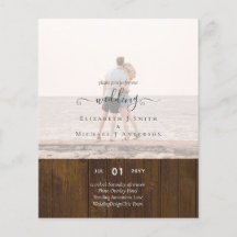 Modern PHOTO OVERLAY TEXT Wedding Budget