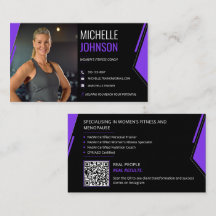 Modern Photo QR Code Fitness Coach