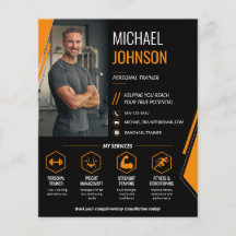 Modern Photo QR Code Personal Trainer