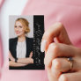 Modern Photo Real Estate Agent  Business Card