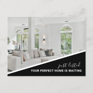 Modern Photo Real Estate Marketing Postcard