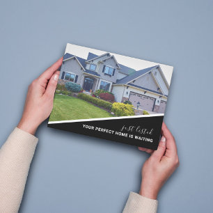 Modern Photo Real Estate Marketing Postcard