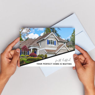 Modern Photo Real Estate Marketing Postcard