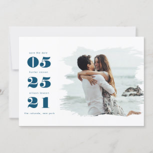 Modern Photo Save the Date