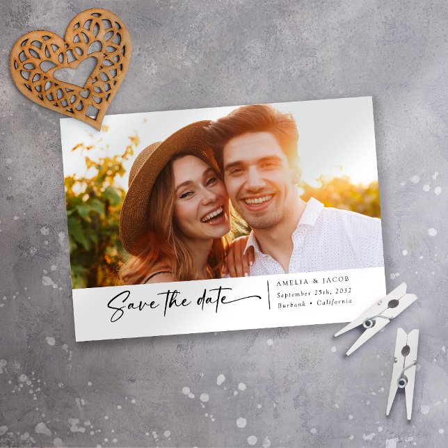 Modern Photo Script Font  Save The Date (Creator Uploaded)
