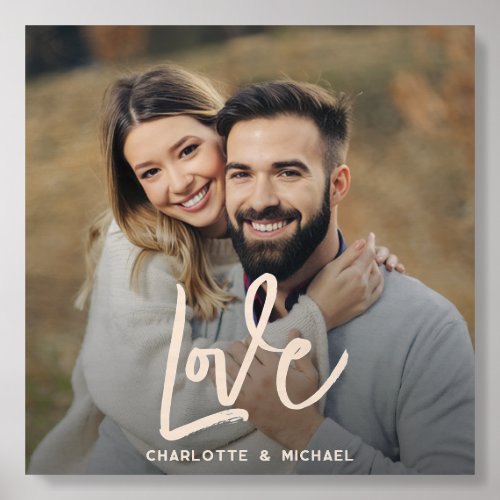 Modern Photo Script Typography Custom