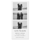 Modern Photo Strip Magnetic Wedding Save The Date