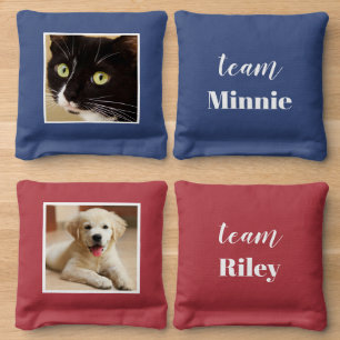 Modern Photo Team Cornhole Bags