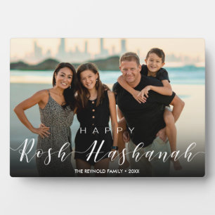 Modern Photo Typography Rosh Hashanah New Year Plaque