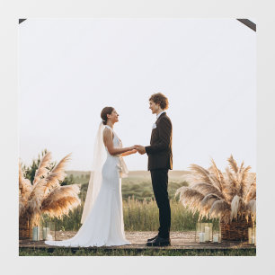 Modern Photo Wedding dance  Mr Mrs  Floor Decals