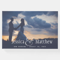 Modern Photo Wedding Guest Book