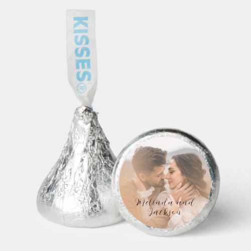 Modern Photo Wedding Hershey®'s Kisses®