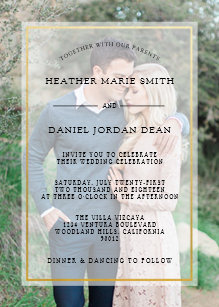 photo wedding invitations zazzle