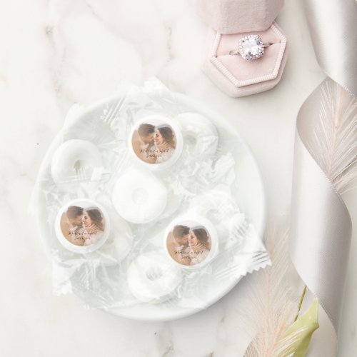 Modern Photo Wedding Life Saver® Mints
