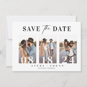 Modern Photo Wedding Save The Date