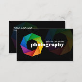 Modern Photographer Business Card (Front/Back)