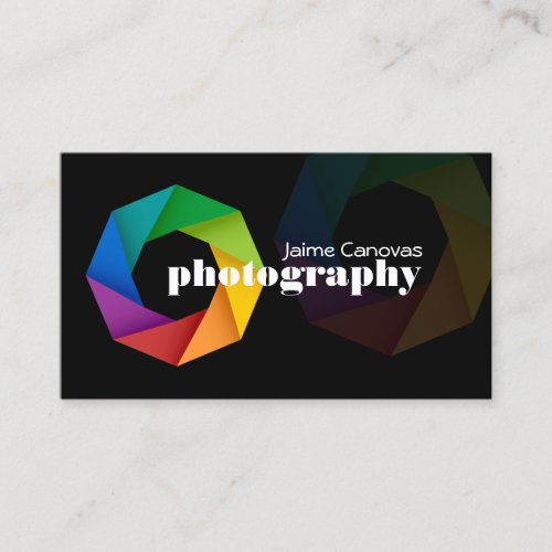 Photographer Business Cards