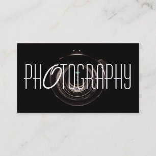 Modern Photographer Business Card