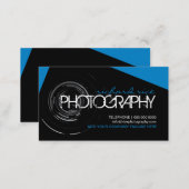 Modern Photographer Business Cards (Front/Back)