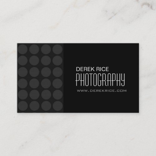 Modern Photographer Business Cards