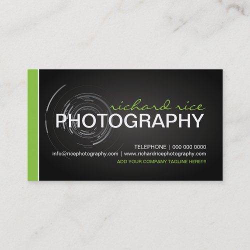 Modern Photographer Business Cards 2