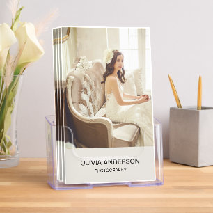 Modern Photographer Professional Business Tri-Fold Brochure