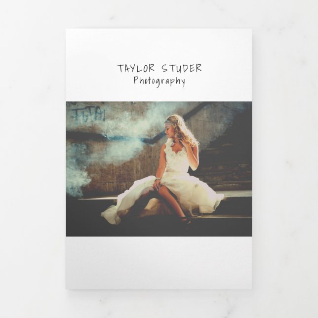 Modern Photography Business Brochure (Cover)