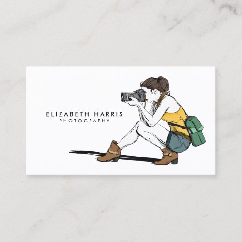 Modern Photography Business Card