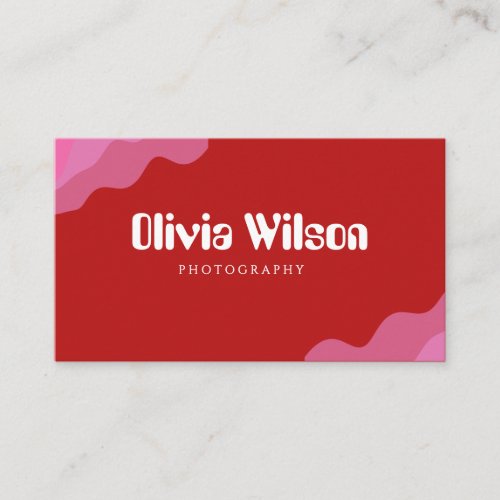 Modern Photography Business Card with QR Code | Pr