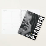 Modern photography business planner<br><div class="desc">an urban design,  modern black and white simple personalized logo design. You can edit the colors and text on this planner book.</div>