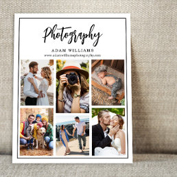 Modern Photography Packages &amp; Pricing Photo Flyer