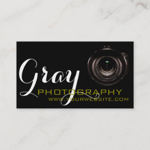 Modern Photography, Photographer Business Card