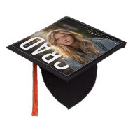 Modern PhotoPop Class of Graduation Cap Topper