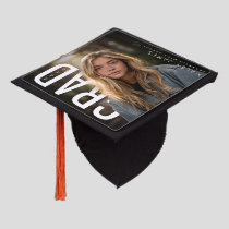 Modern PhotoPop Class of Graduation Cap Topper