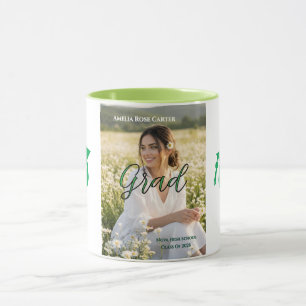 Modern PhotoPop Collage Graduation Party Mug