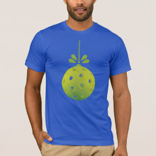 Modern Pickleball Christmas tree bauble T-Shirt