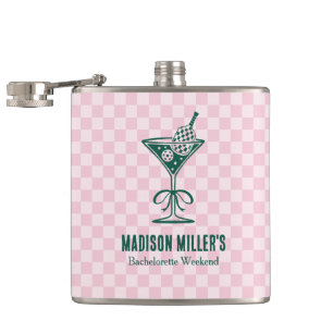 Modern Pickleball & Prosecco Bachelorette Weekend Flask