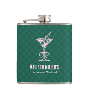 Modern Pickleball & Prosecco Bachelorette Weekend Flask