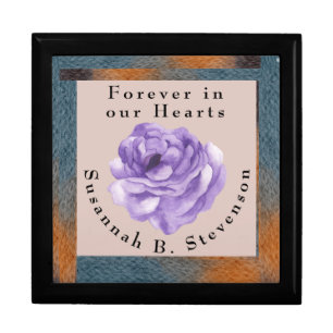 Modern Picture Remembrance Memento Keepsake  Gift Box