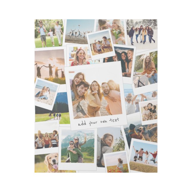 Modern Picture Scrapbook Photo Collage Gallery Wrap (Front)