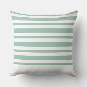 Modern Pillow Blue Stripe CH7 by marlodeedesigns