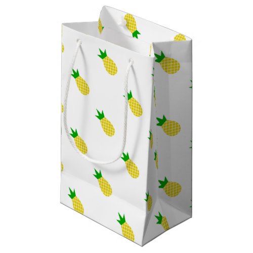 Modern pineapple design small gift bag