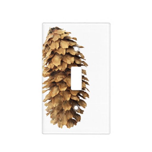 Modern pinecone light switch cover