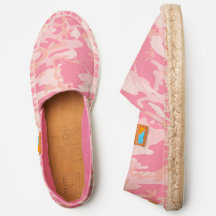 Modern Pink and Peach Camo Camouflage