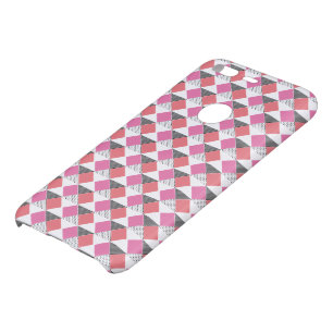 Modern pink Black and white Abstarct geometric Uncommon Google Pixel Case