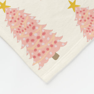 pink christmas blanket