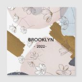 Modern Pink Flowers (Front)